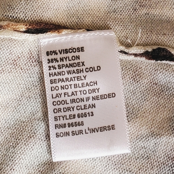 Charlotte Tarantola NWT Nordstrom Animal Leopard Print Stretch Dress W/ Belt Sm - Picture 5 of 8